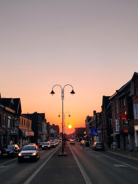 <i>Sunset over the City</i><br>25/03/2022<br>Fléron (BE 🇧🇪)